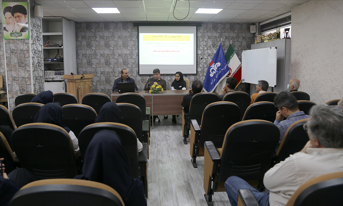 هفته پژوهش در بهداشت و درمان صنعت نفت فارس پاس داشته شد 8