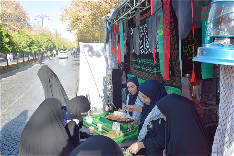 برپایی موکب عزاداری به مناسبت شهادت حضرت زهرا (س) 5