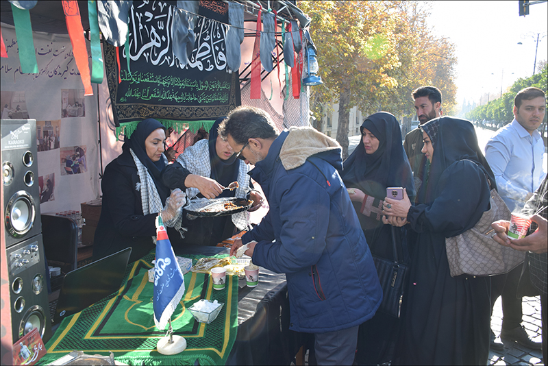 برپایی موکب عزاداری به مناسبت شهادت حضرت زهرا (س) 6