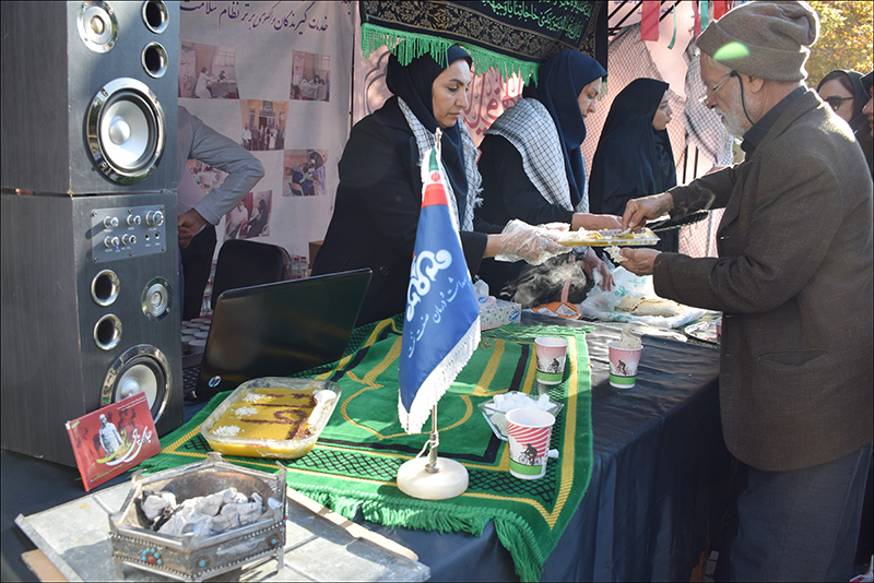 برپایی موکب عزاداری به مناسبت شهادت حضرت زهرا (س) 7