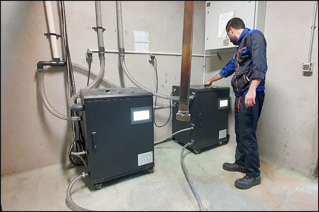 راه اندازی دستگاه ساکشن مرکزی همراه با سپراتور ساکشن