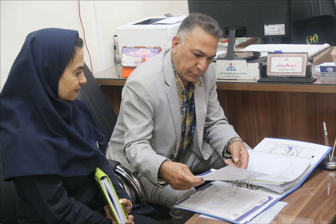 انجام ارزیابی اعتبار بخشی بهداشت و درمان صنعت نفت فارس  44