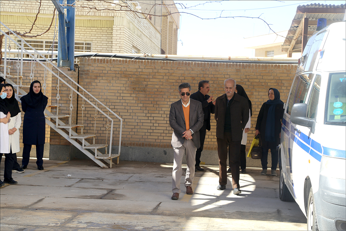 برگزاری مانور واکنش در شرایط اضطراری و بحران درمانگاه مرودشت بهداشت و درمان صنعت نفت فارس  1