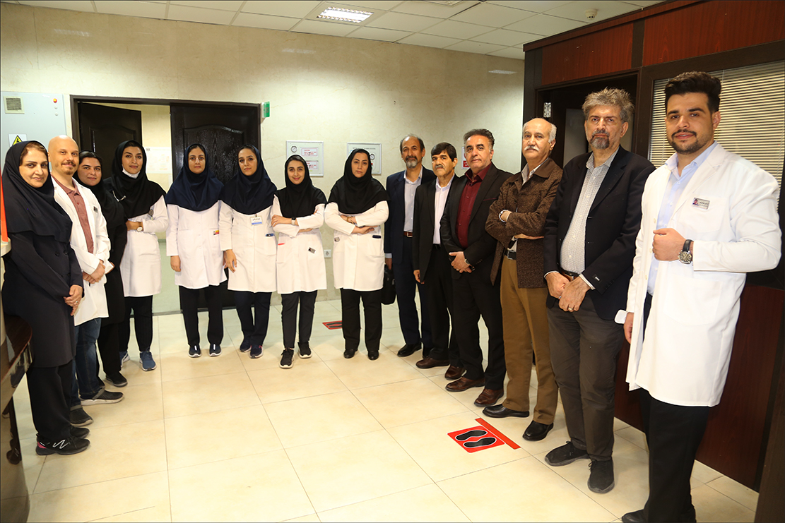 دیدار نوروزی رییس بهداشت و درمان از درمانگاه شماره 2 2