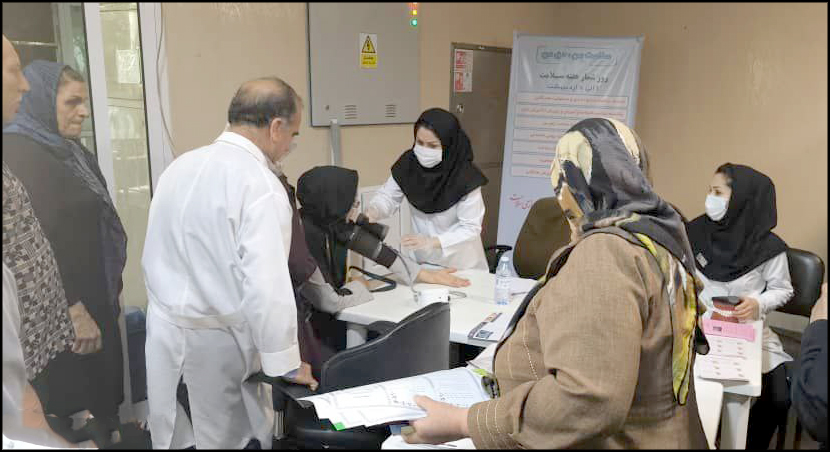 هفته سلامت/ غرفه سلامت شبان 2