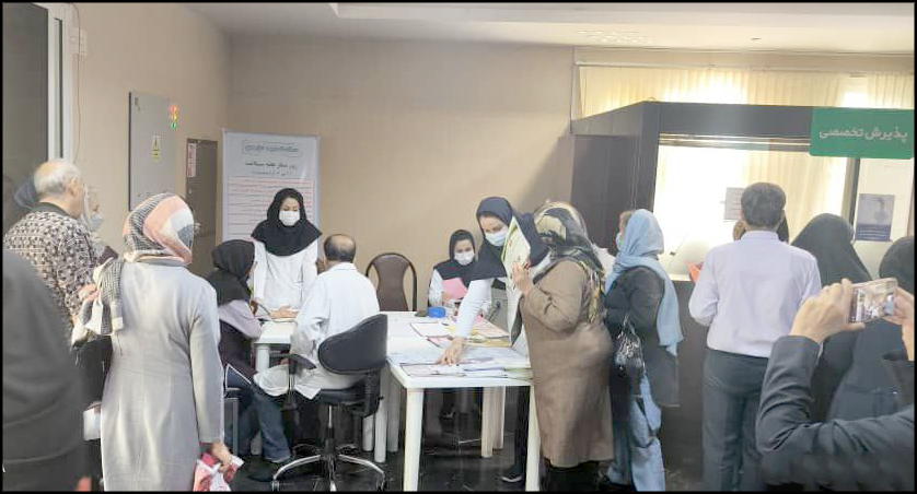 هفته سلامت/ غرفه سلامت شبان 3