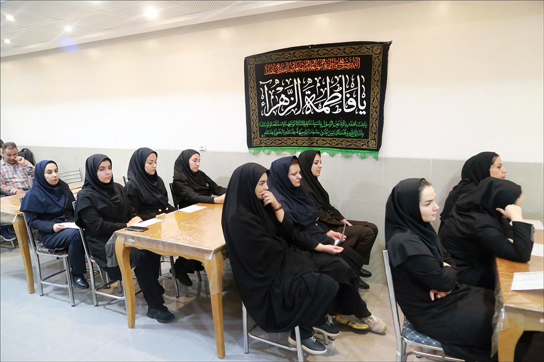 مراسم شهدای خدمت/زیارت عاشورا 2