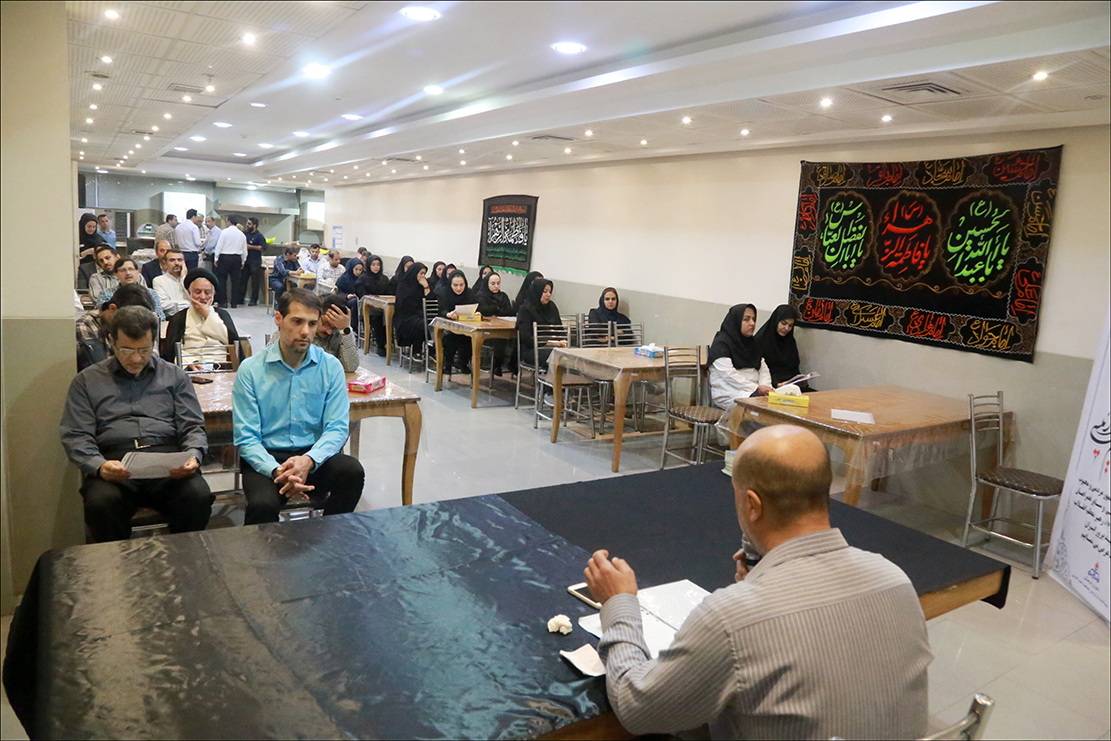 مراسم شهدای خدمت/زیارت عاشورا 4