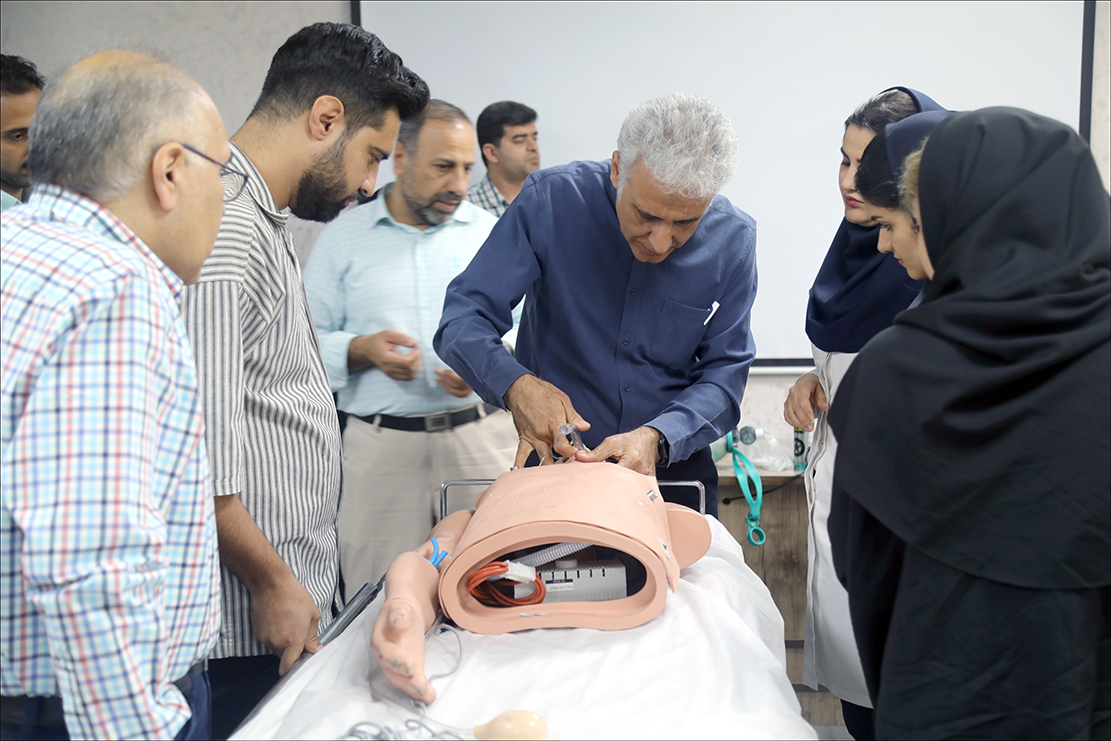 برگزاری دوره آموزشی سی.پی.آر یا احیای قلبی در بهداشت و درمان صنعت نفت فارس 1
