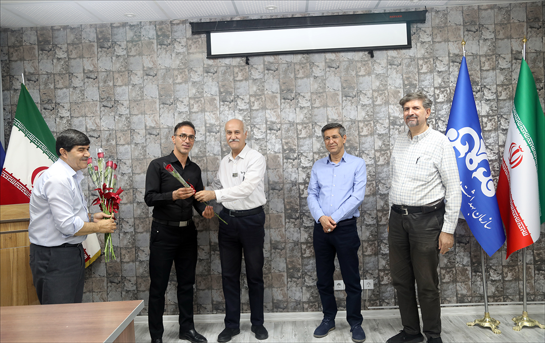 کارکنان واحد حراست بهداشت و درمان صنعت نفت فارس تجلیل شدند 13