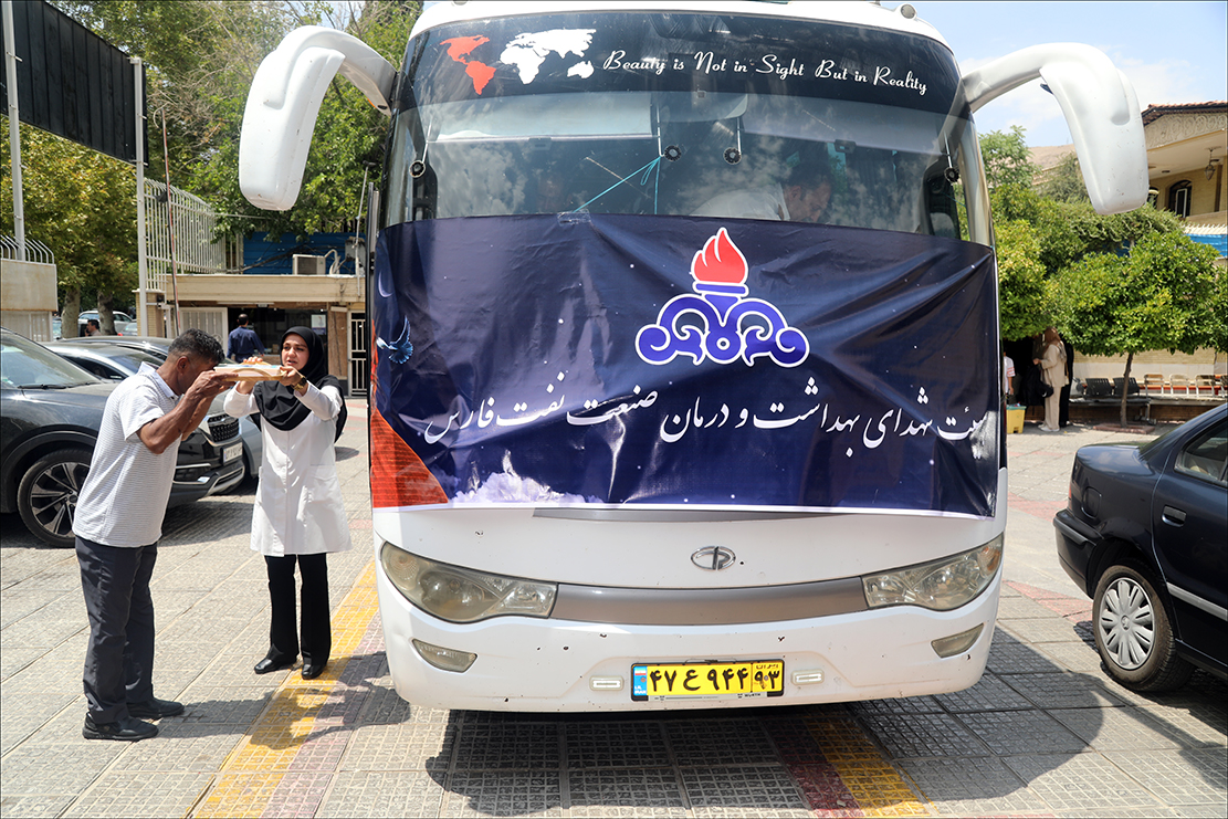 حضور تیم پزشکی بهداشت و درمان صنعت نفت فارس در موکب امت واحده  7