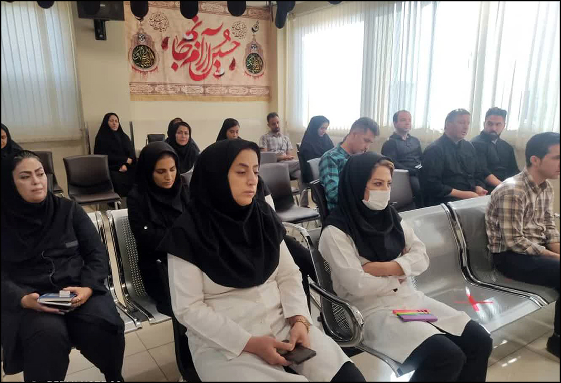 مراسم سوگواری محرم درمانگاه شماره 2 1