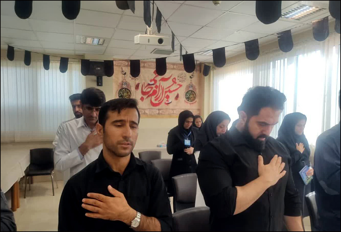 مراسم سوگواری محرم درمانگاه شماره 2 3