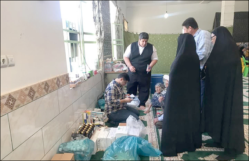 هفته دفاع مقدس/میز خدمت 12