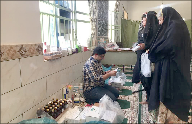 هفته دفاع مقدس/میز خدمت 15