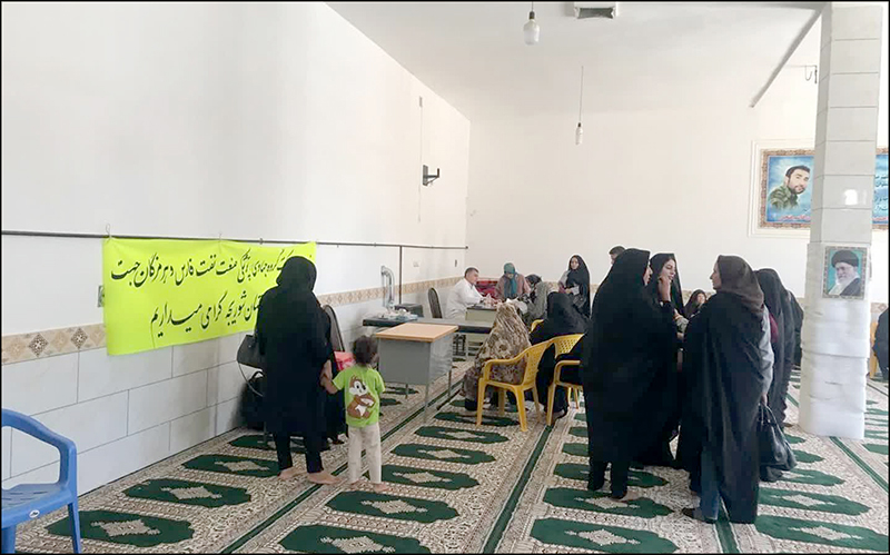 هفته دفاع مقدس/میز خدمت 17