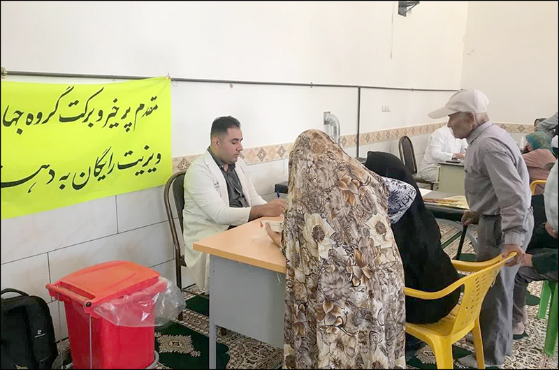 هفته دفاع مقدس/میز خدمت 19