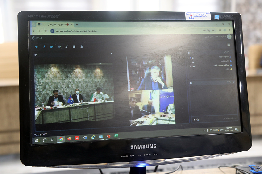 عملکرد شش ماهه بهداشت و درمان صنعت نفت فارس بررسی شد 6