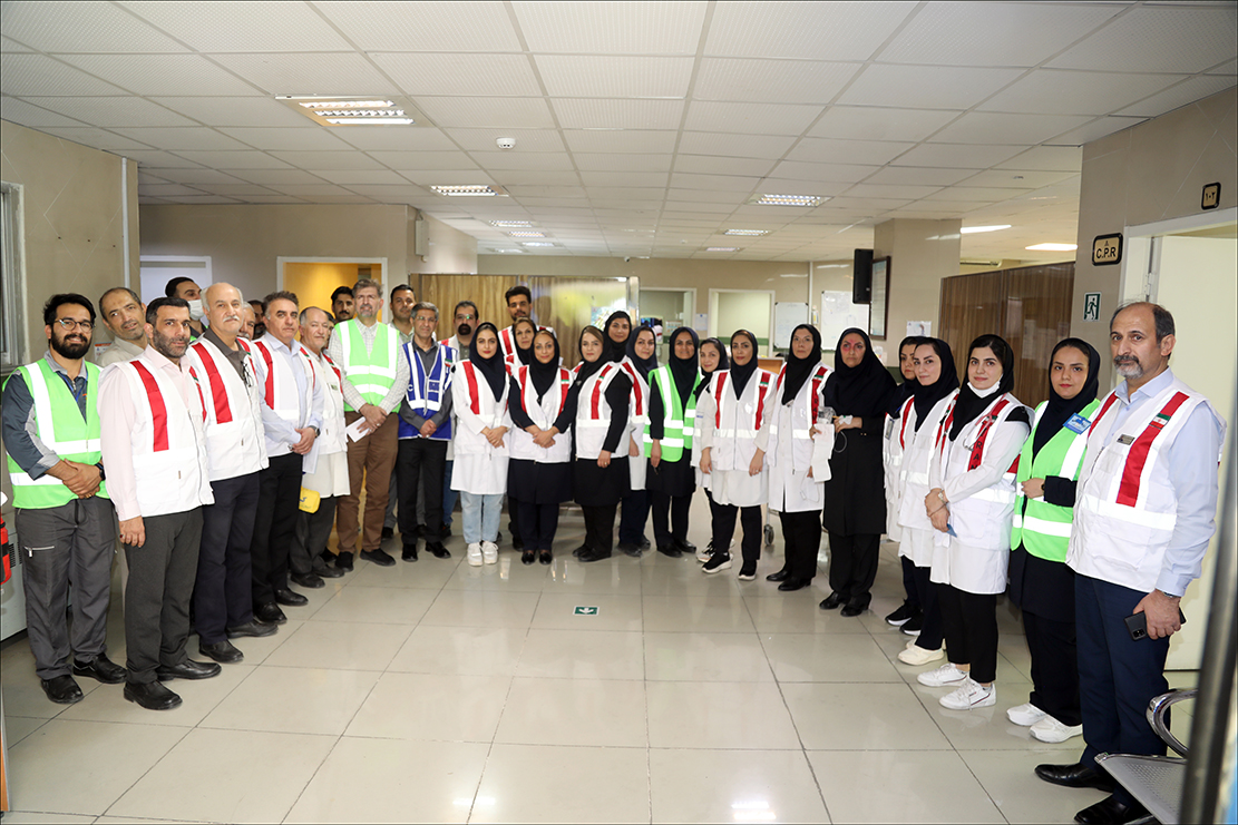 اجرای مانور " مواجهه با مصدومان انبوه" در بهداشت و درمان صنعت نفت فارس 6