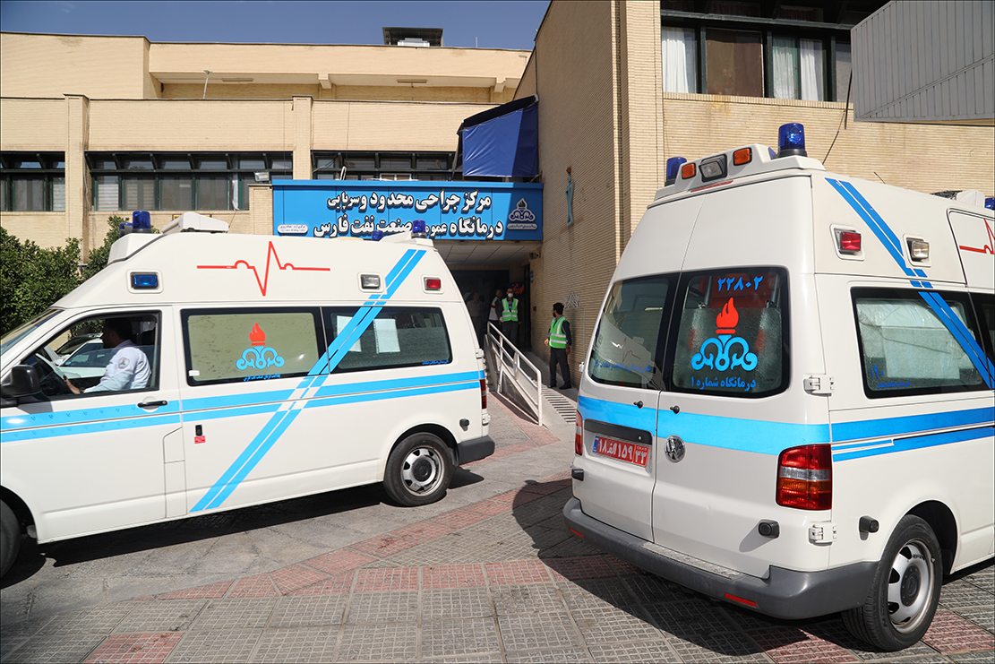 اجرای مانور " مواجهه با مصدومان انبوه" در بهداشت و درمان صنعت نفت فارس 9