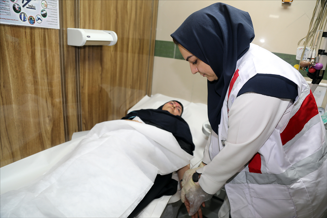 اجرای مانور " مواجهه با مصدومان انبوه" در بهداشت و درمان صنعت نفت فارس 20