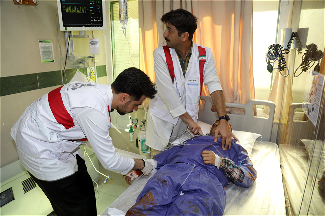 اجرای مانور " مواجهه با مصدومان انبوه" در بهداشت و درمان صنعت نفت فارس 21