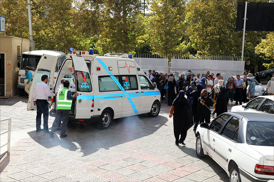 اجرای مانور " مواجهه با مصدومان انبوه" در بهداشت و درمان صنعت نفت فارس 25