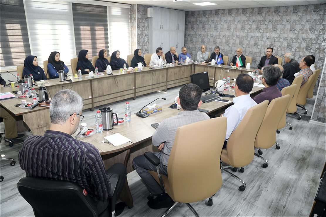 رییس بهداشت و درمان صنعت نفت فارس با مدیران خود به گفتگو نشست 3