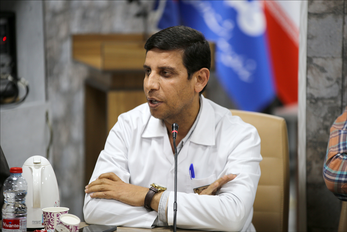 رییس بهداشت و درمان صنعت نفت فارس با مدیران خود به گفتگو نشست 19