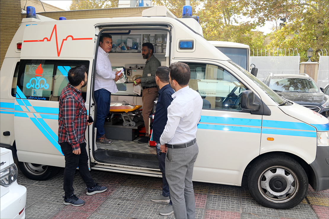 کارکنان کادر درمان شاغل در مراکز صنعتی دوره آموزشی HAZMAT را سپری کردند 12