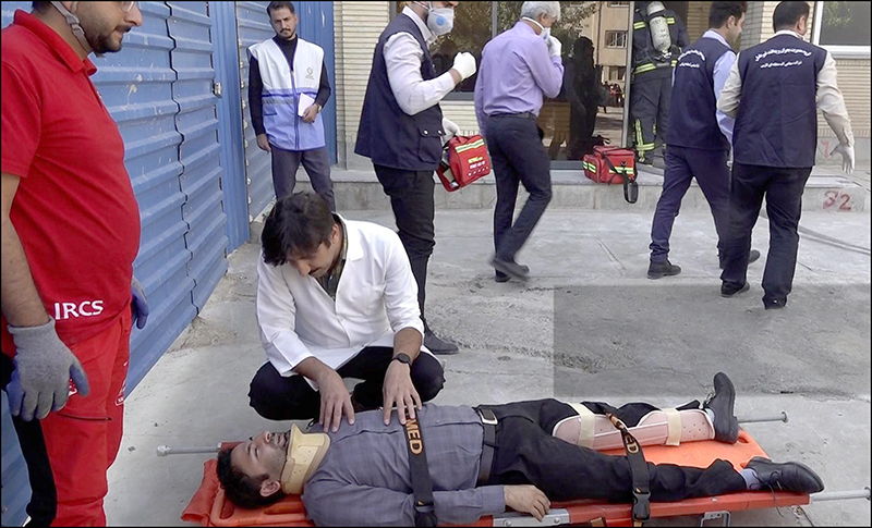 مانور مشترک مدیریت بحران در فارس برگزار شد 1