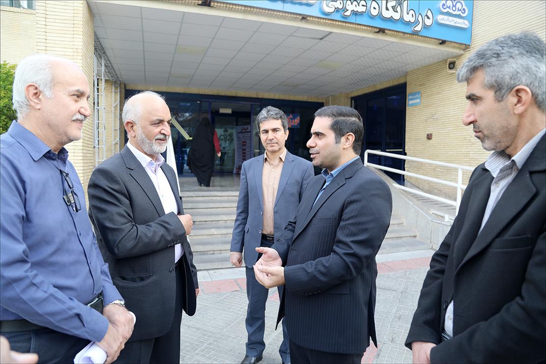 مسئولان معاونت بهداشتی وزارت بهداشت از بهداشت و درمان صنعت نفت فارس بازدید کردند 7