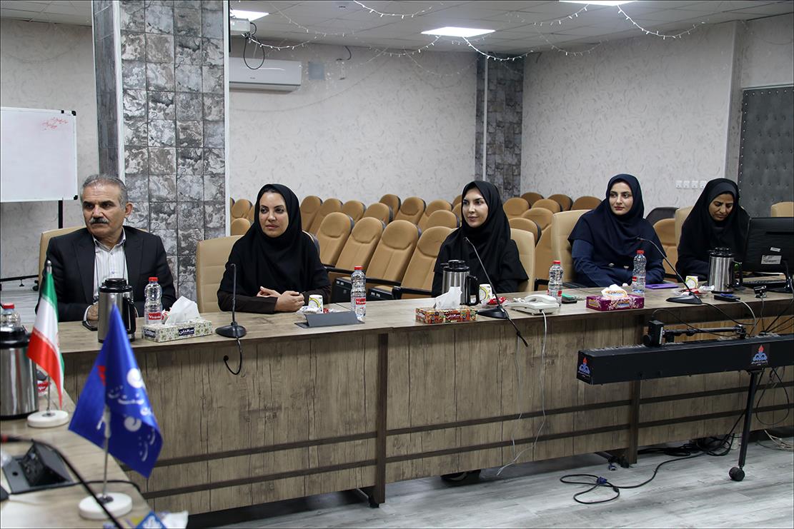 نشست رییس بهداشت و درمان صنعت نفت فارس و واحد امور مالی 12