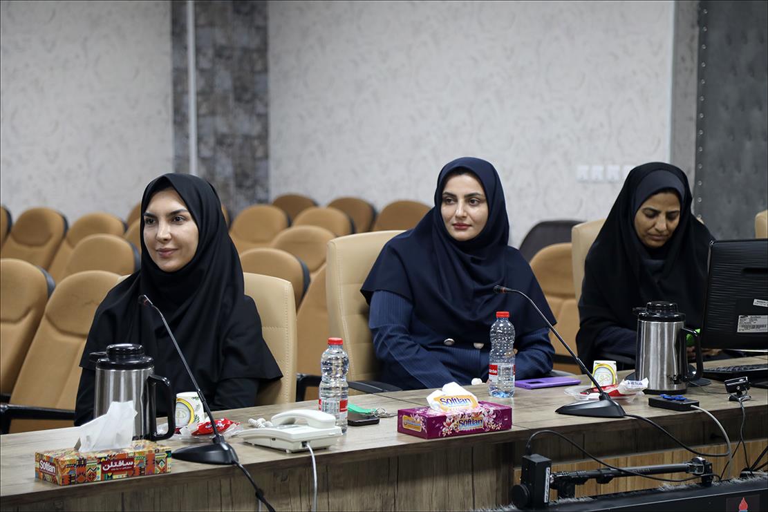 نشست رییس بهداشت و درمان صنعت نفت فارس و واحد امور مالی 13