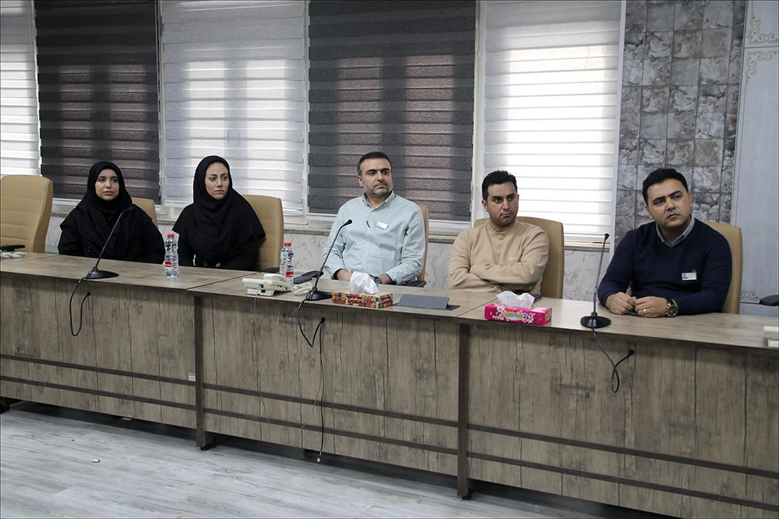 نشست رییس بهداشت و درمان صنعت نفت فارس و واحد امور مالی 16