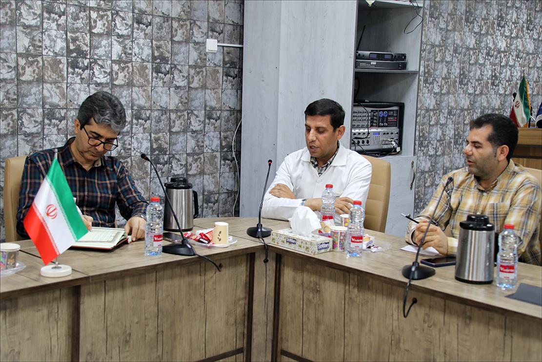 نشست ریاست با پرسنل خدمات دارویی 14