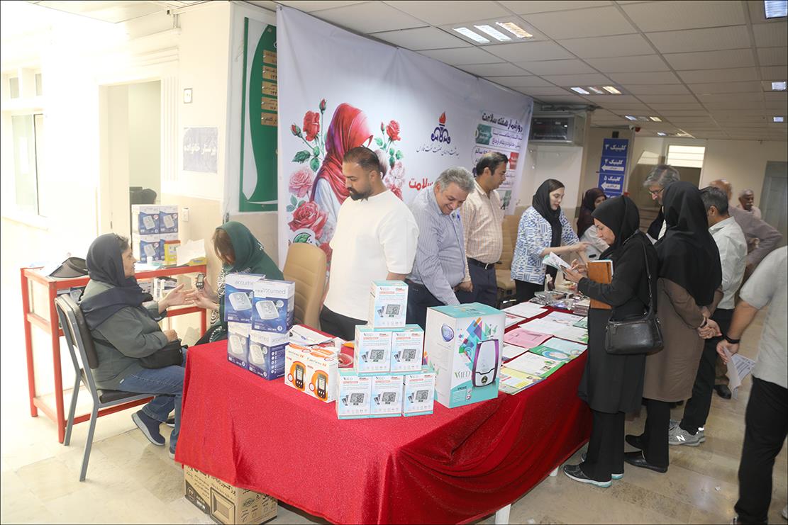 برگزاری برنامه های متعدد در هفته سلامت بهداشت و درمان صنعت نفت فارس 13