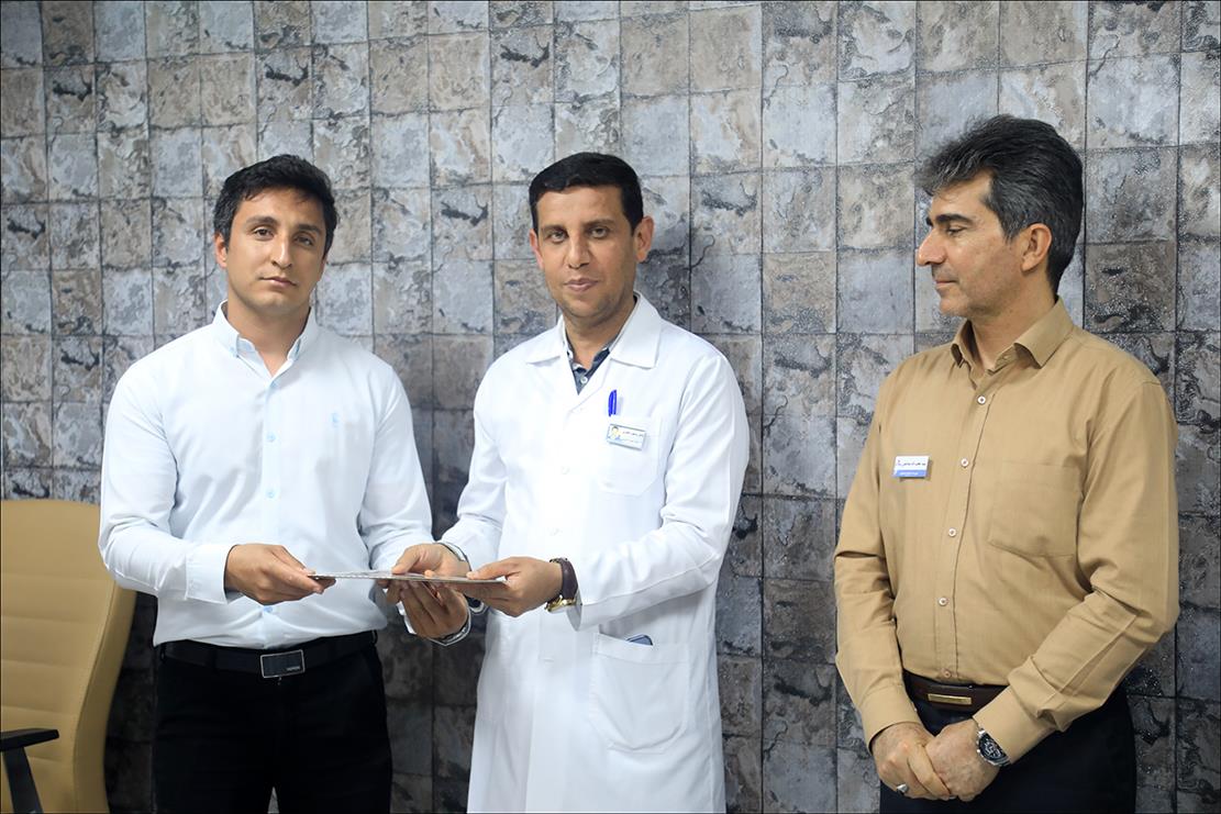 تجلیل از عوامل حادثه نشت گاز پالایشگاه 13