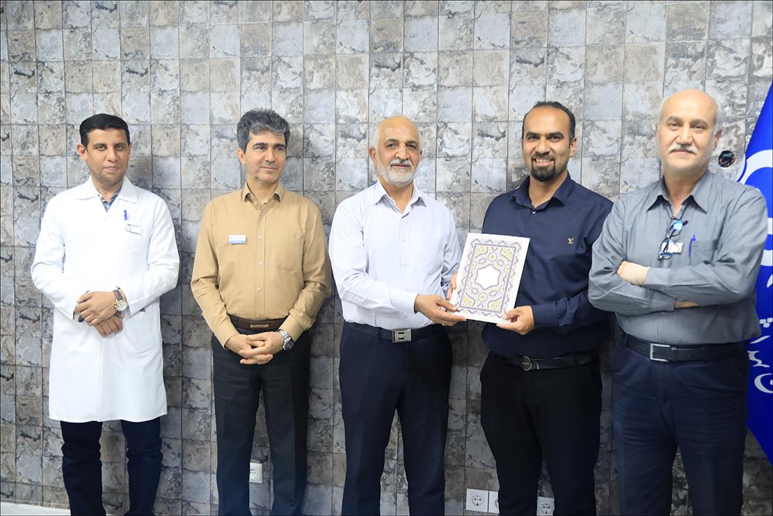 تجلیل از عوامل حادثه نشت گاز پالایشگاه 10