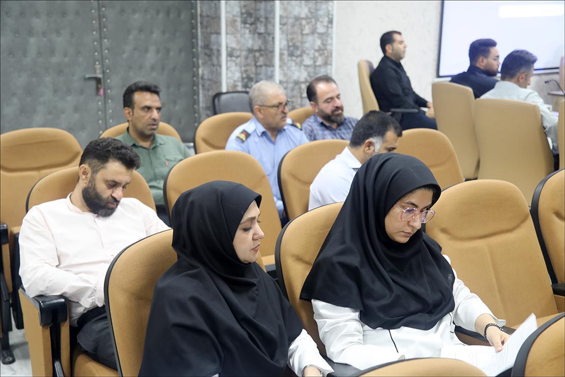 اعضای حوزه مقاومت بسیج در بهداشت و درمان صنعت نفت فارس گرد هم آمدند 23