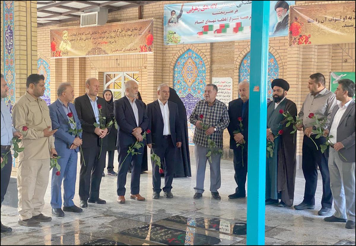 هفته دفاع مقدس/ زیارت قبور شهدا 5