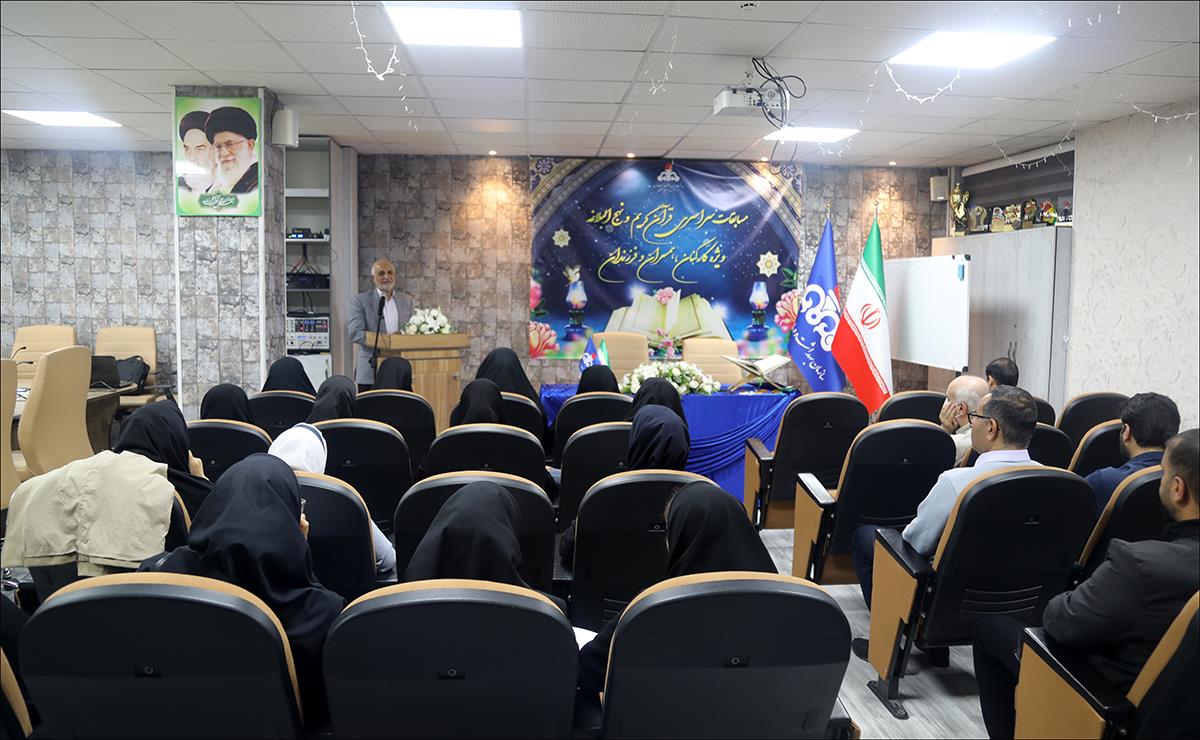 مرحله مقدماتی پنجمین دوره مسابقات قرآن وزارت نفت در بهداشت و درمان فارس برگزار شد 11