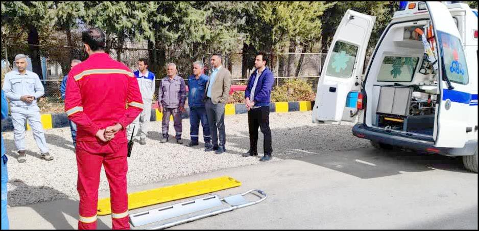 برگزاری کلاس آموزش امداد رسانی اولیه به مسدوم در شرایط حادثه  1