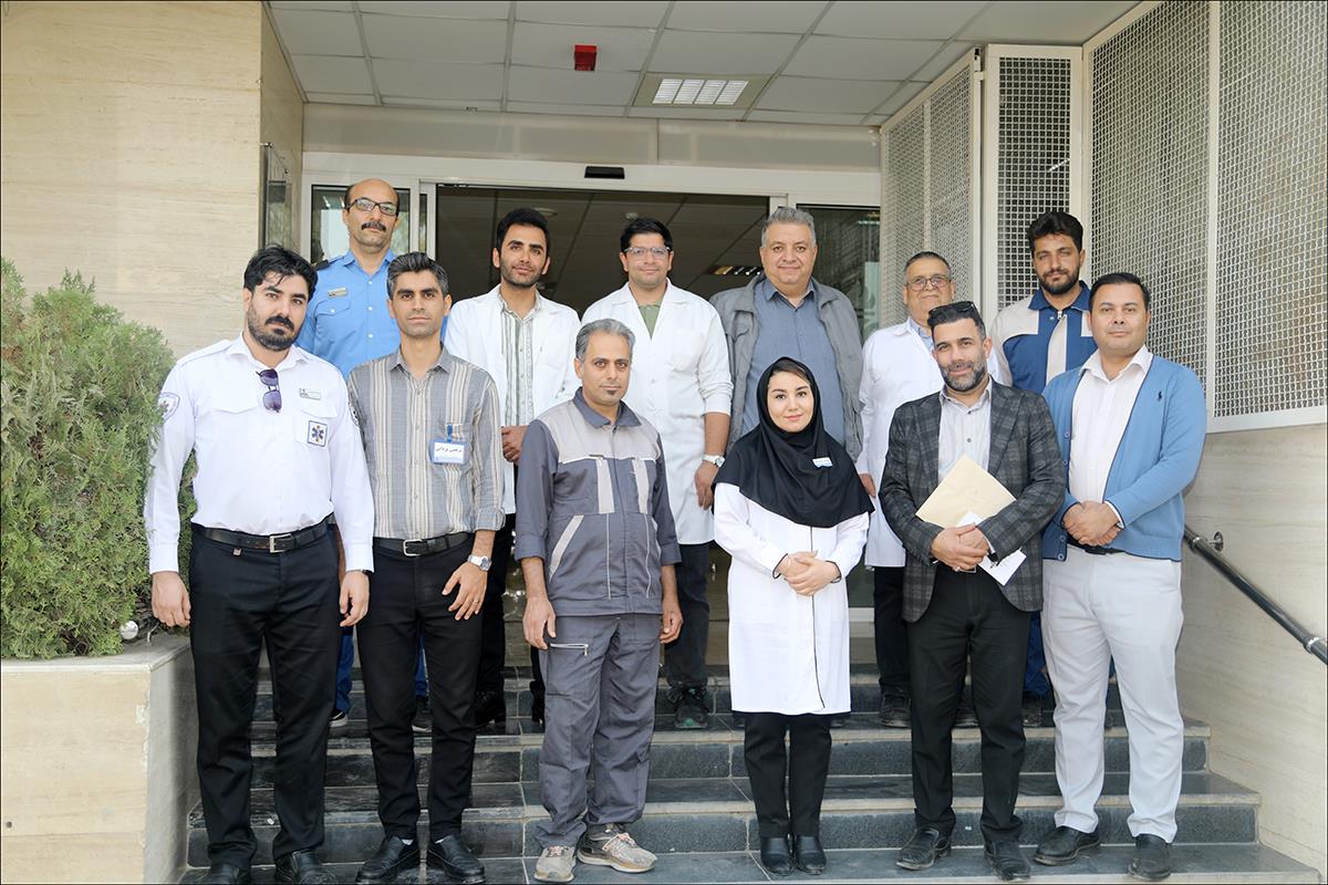 مانور دور میزی درمانگاهد مرودشت 9