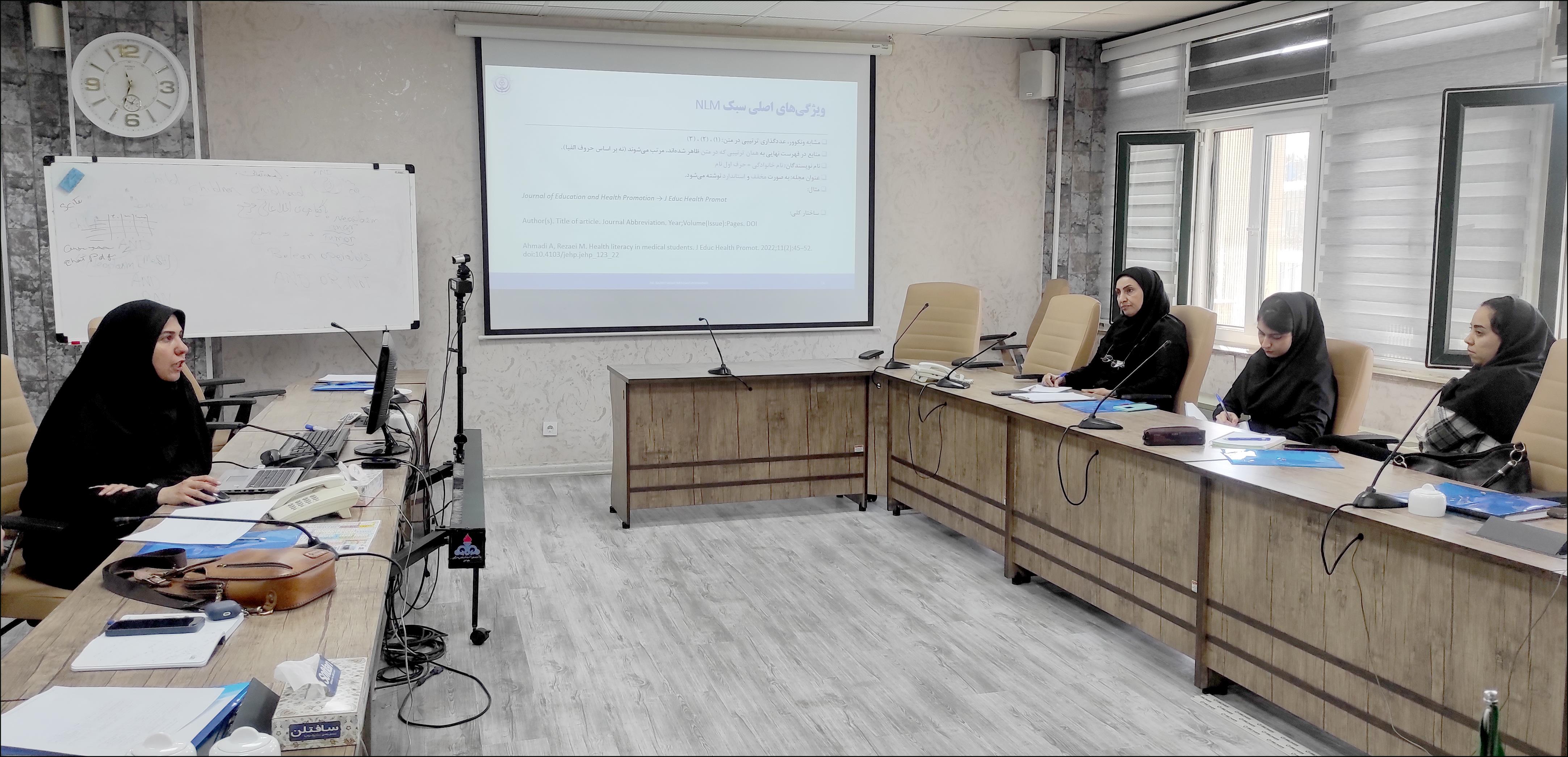 کارگاه مقاله نویسی در بهداشت و درمان صنعت نفت فارس برگزار شد 9