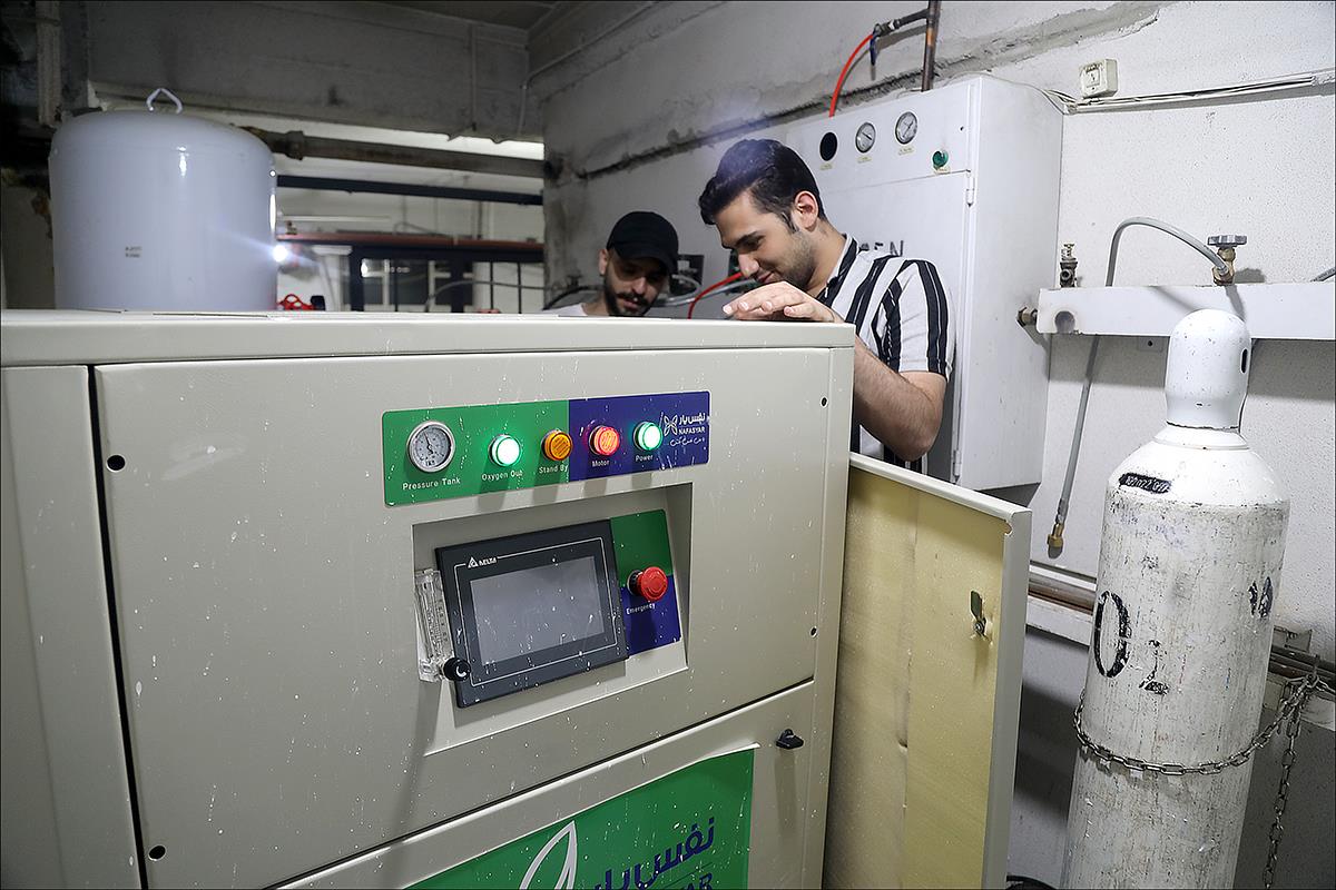 نصب دستگاه اکسیژن ساز 5