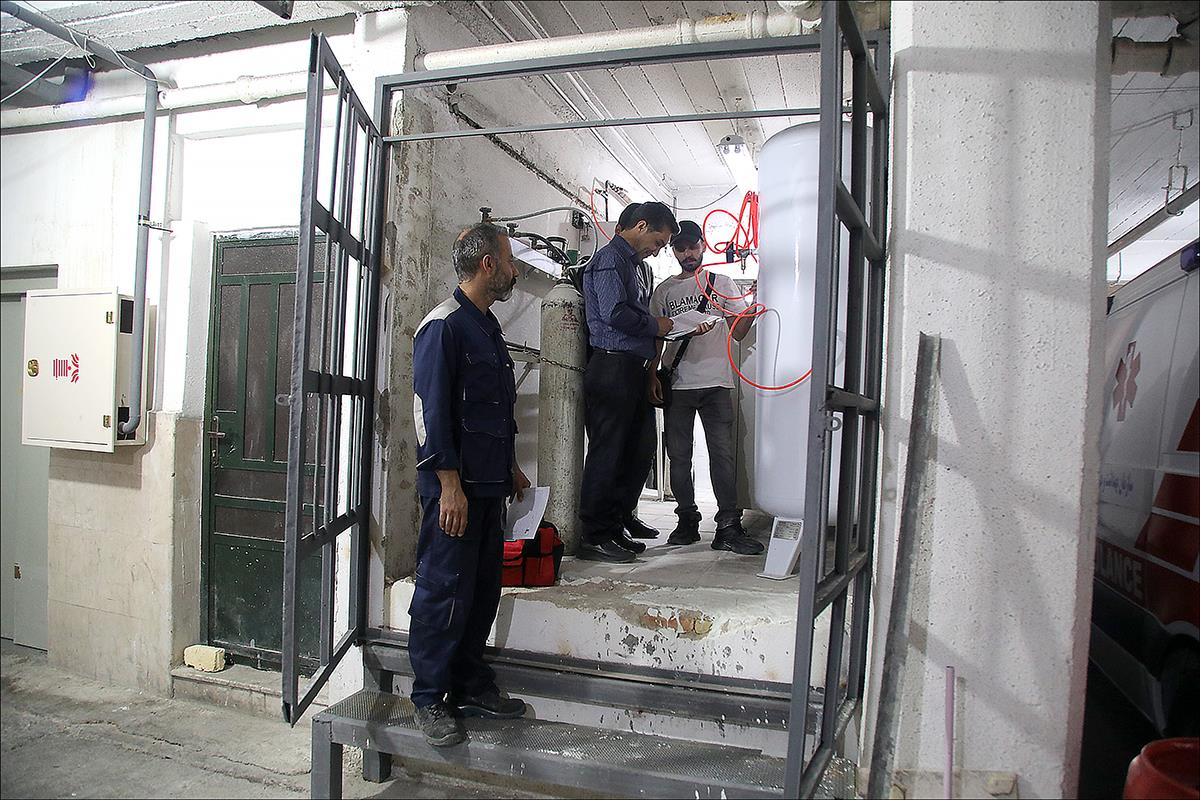 نصب دستگاه اکسیژن ساز 2