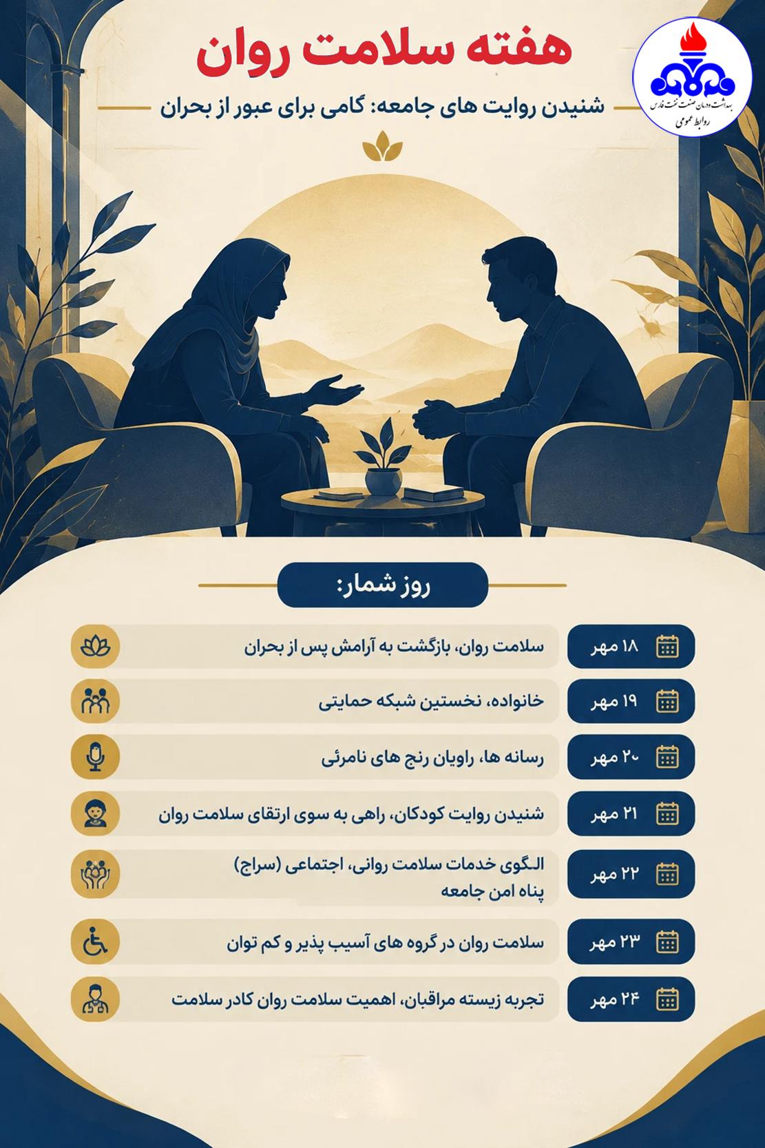 روزشمار هفته سلامت رون1405