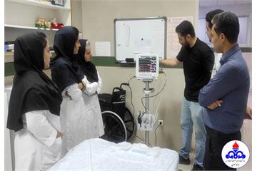 جهش تکنولوژیک در خدمات اورژانس بهداشت و درمان صنعت نفت فارس/ ارتقای سطح پایش علائم حیاتی با مانیتورینگ ۷ پارامتری