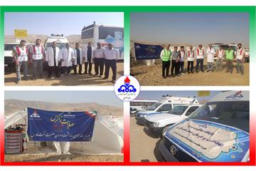 مشارکت فعال بهداشت و درمان صنعت نفت فارس در مانور استانی «صلابت زاگرس»/ ارزیابی آمادگی در مواجهه با بحران‌های بزرگ